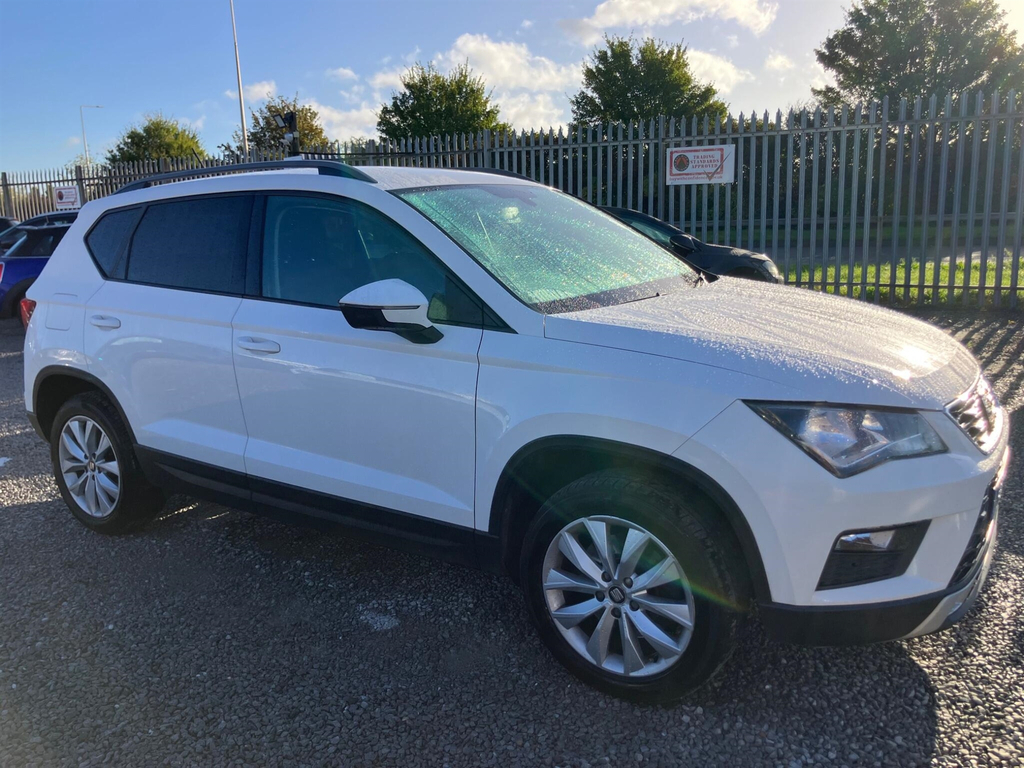 Seat Ateca 1.6 Tdi Ecomotive Se Euro 6 Ss White #6