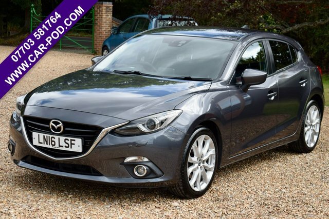 Mazda 3 Skyactiv-g Sport Nav Hatchback Grey #3