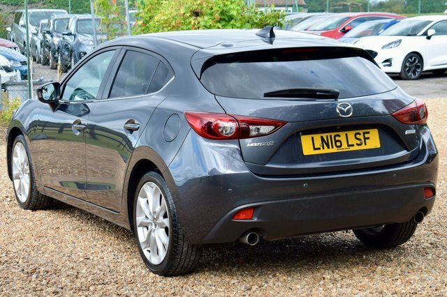 Mazda 3 Skyactiv-g Sport Nav Hatchback Grey #5