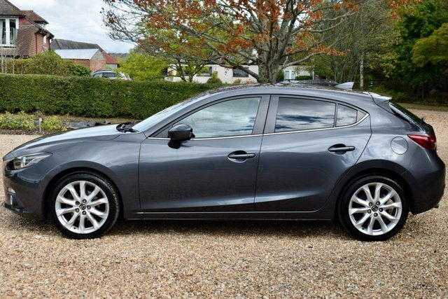 Mazda 3 Skyactiv-g Sport Nav Hatchback Grey #4