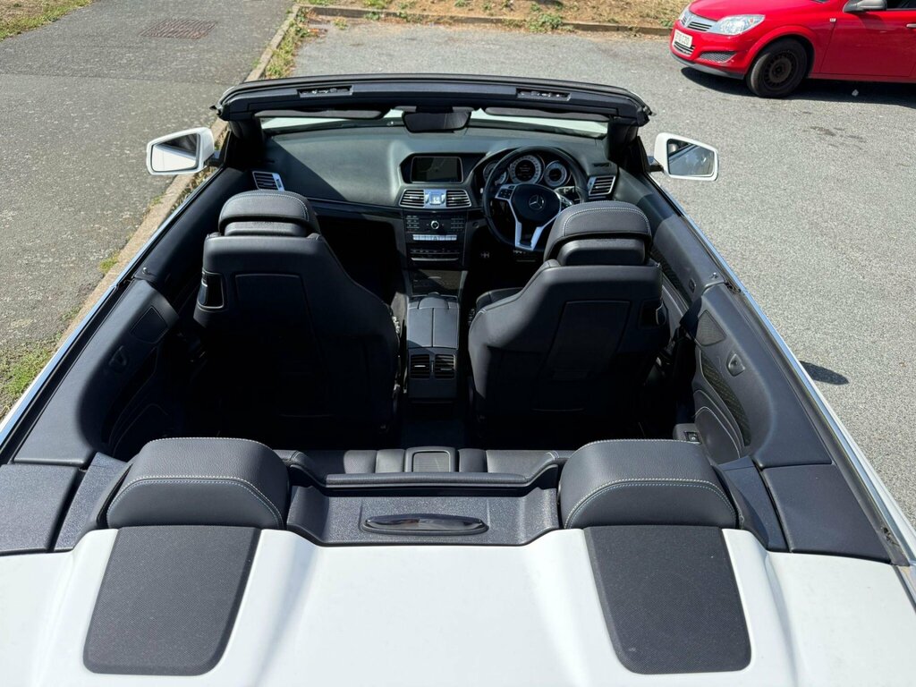 Mercedes-Benz E Class 2.1 E220d Amg Line Edition Cabriolet G-tronic Eur White #2