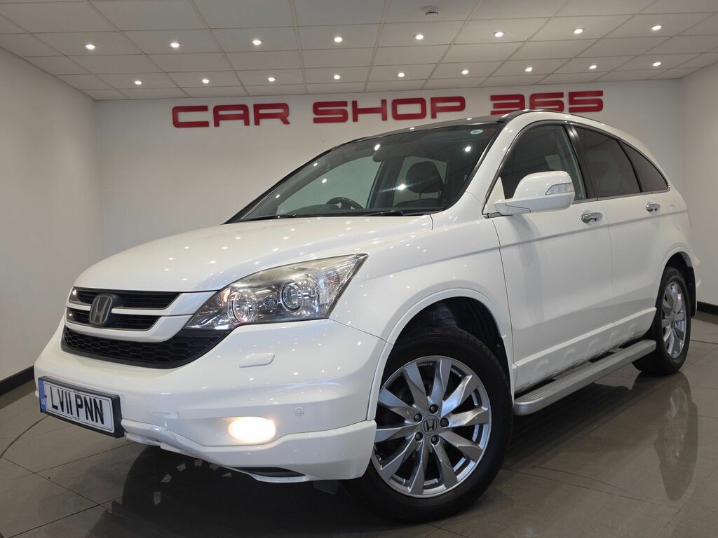 Honda Cr-V I-vtec Ex Suv White #3