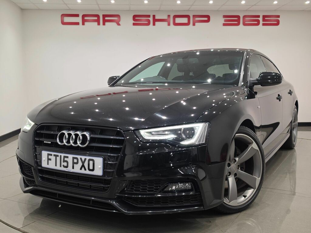 Audi A5 Tdi V6 Black Edition Black #3