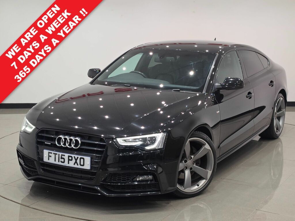 Audi A5 Tdi V6 Black Edition Black #4
