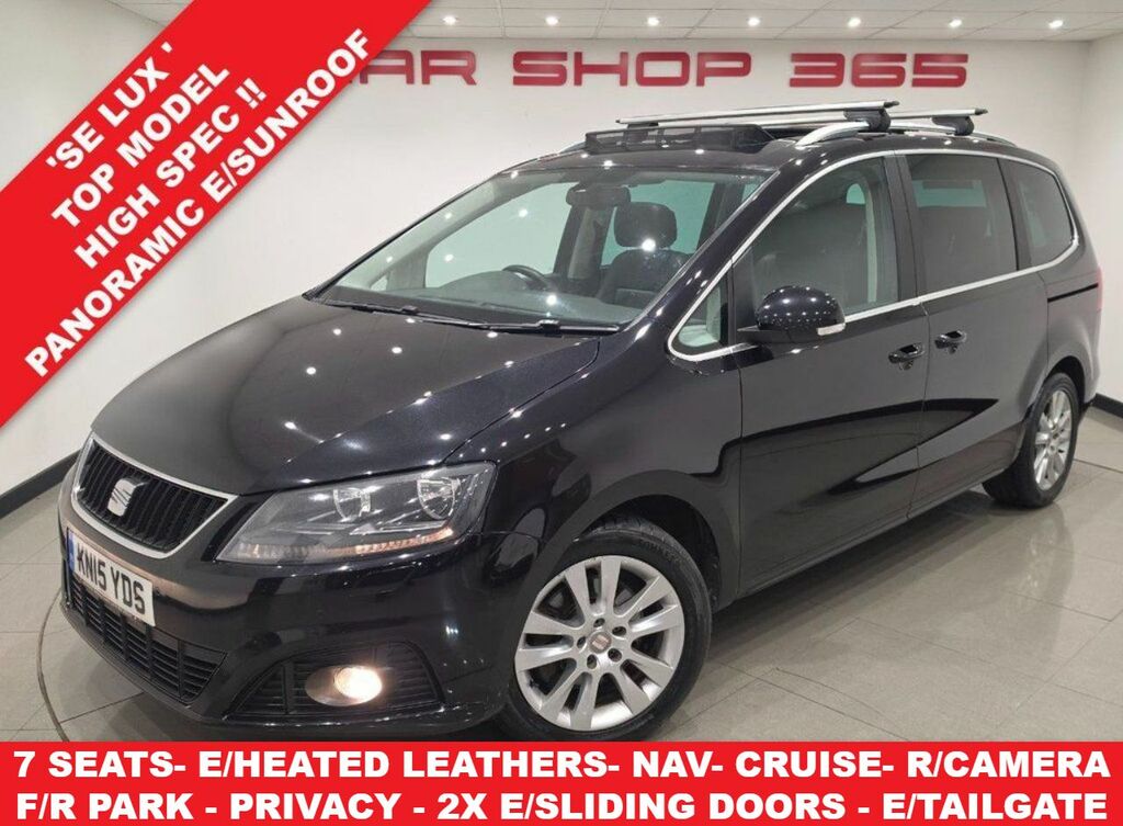 Seat Alhambra Tdi Se Lux Mpv Black