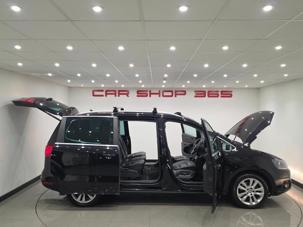 Seat Alhambra Tdi Se Lux Mpv Black #5