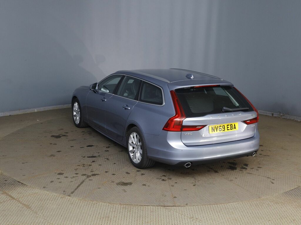 Volvo V90 D4 Momentum Plus Estate NV69EBA Blue #5