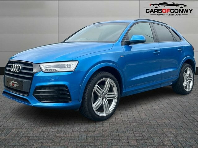 Audi Q3 2.0 Tdi S Line Plus Suv S Tronic Quattr Blue #3