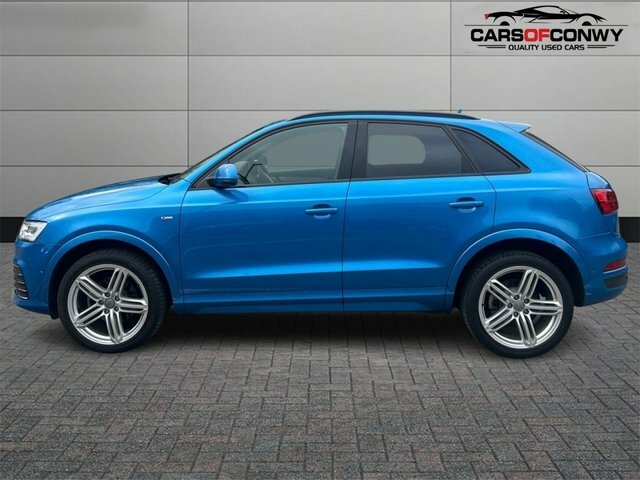Audi Q3 2.0 Tdi S Line Plus Suv S Tronic Quattr Blue #4