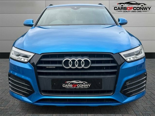 Audi Q3 2.0 Tdi S Line Plus Suv S Tronic Quattr Blue #2