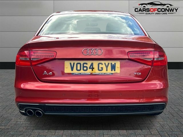 Audi A4 2.0 Tdi Black Edition Saloon Eur Red #6