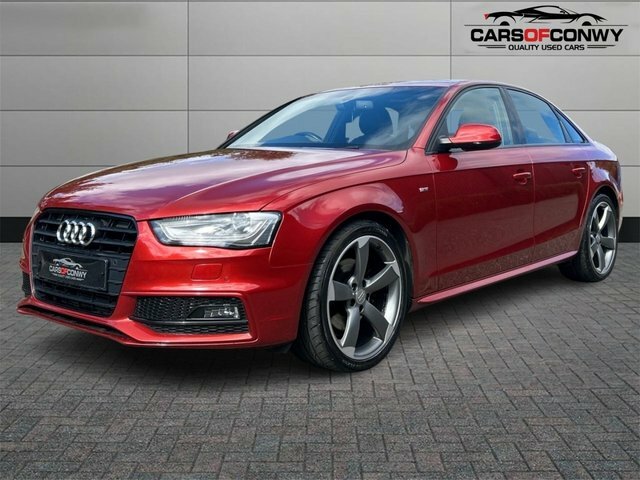 Audi A4 2.0 Tdi Black Edition Saloon Eur Red #3