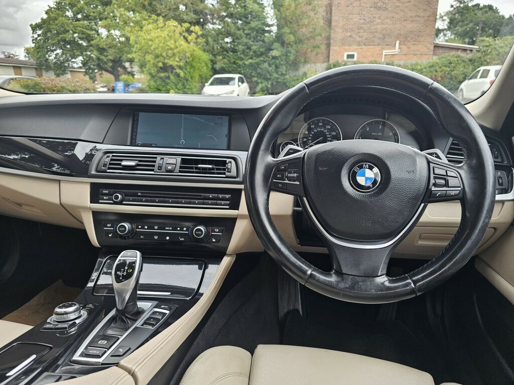 BMW 5 Series 530D Se Touring Blue #11