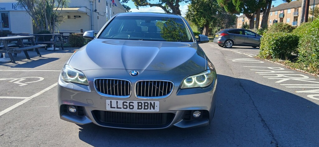 BMW 5 Series 2.0 520D M Sport Saloon Grey #3