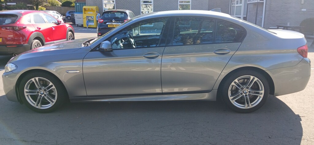 BMW 5 Series 2.0 520D M Sport Saloon Grey #5