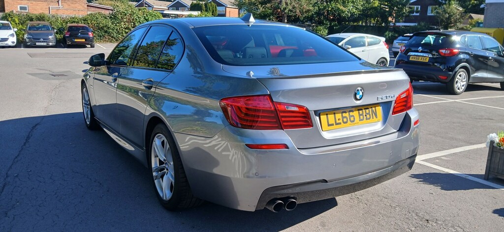 BMW 5 Series 2.0 520D M Sport Saloon Grey #6