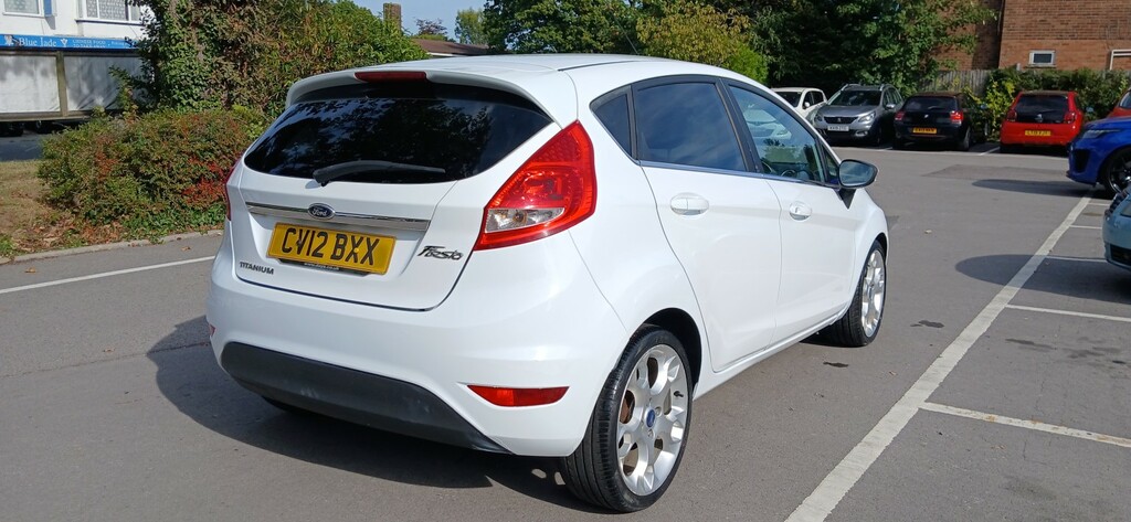 Ford Fiesta 1.2 Zetec 81 Bhp White #8
