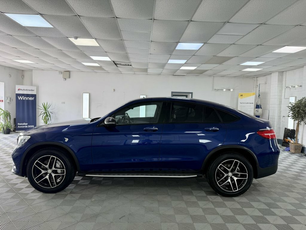Mercedes-Benz GLC Class 2016 2.1 Glc250d Amg Line Premium Plus Coupe HJ66VZU Blue #6