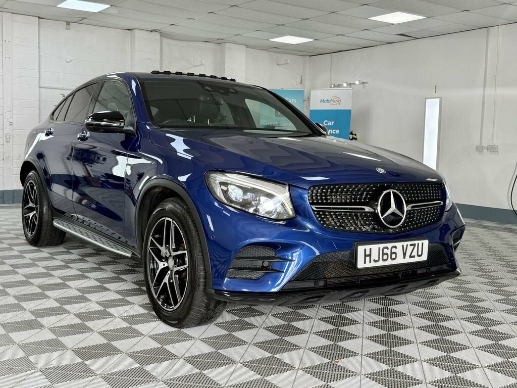 Mercedes-Benz GLC Class 2016 2.1 Glc250d Amg Line Premium Plus Coupe HJ66VZU Blue #3