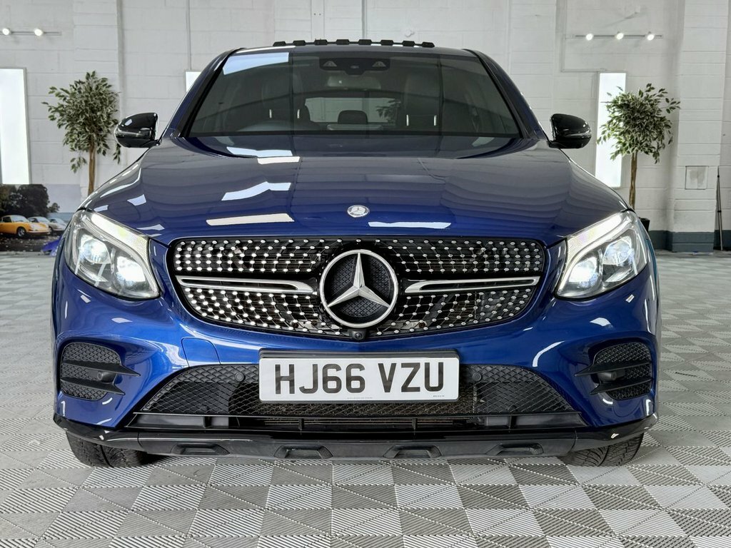 Mercedes-Benz GLC Class 2016 2.1 Glc250d Amg Line Premium Plus Coupe HJ66VZU Blue #4