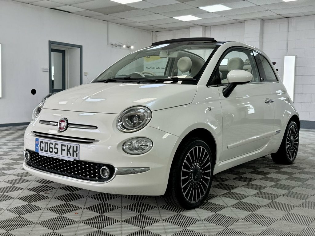 Fiat 500C 2015 1.2 Eco Lounge Convertible White #6