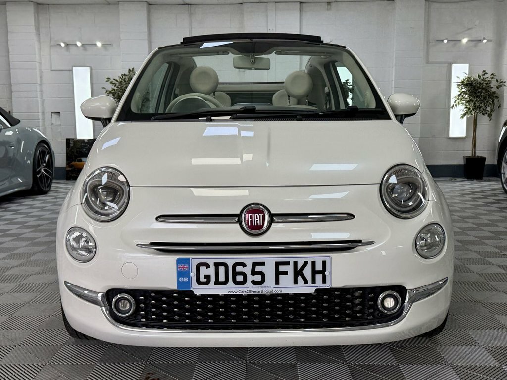 Fiat 500C 2015 1.2 Eco Lounge Convertible White #5