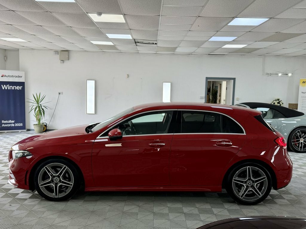 Mercedes-Benz A Class 2019 2.0 A200d Amg Line Premium Hatchback Di Red #6
