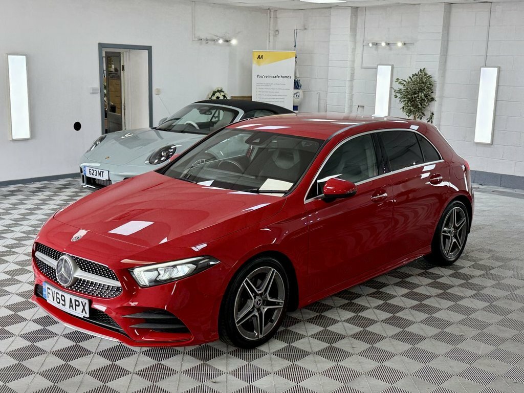 Mercedes-Benz A Class 2019 2.0 A200d Amg Line Premium Hatchback Di Red #5
