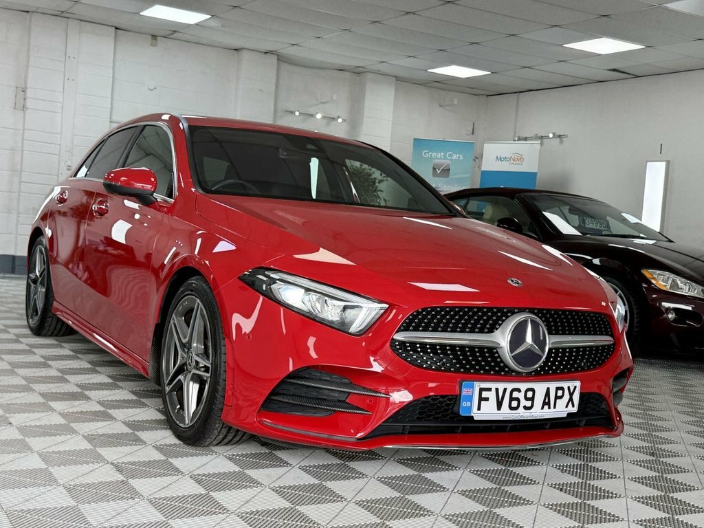 Mercedes-Benz A Class 2019 2.0 A200d Amg Line Premium Hatchback Di Red #3