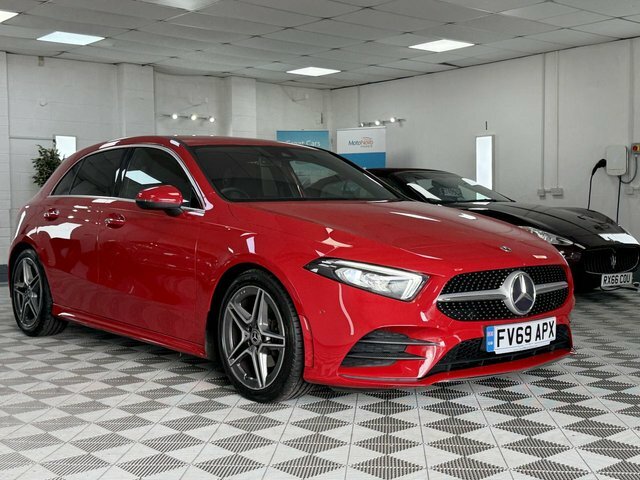 Mercedes-Benz A Class 2019 2.0 A200d Amg Line Premium Hatchback Di Red