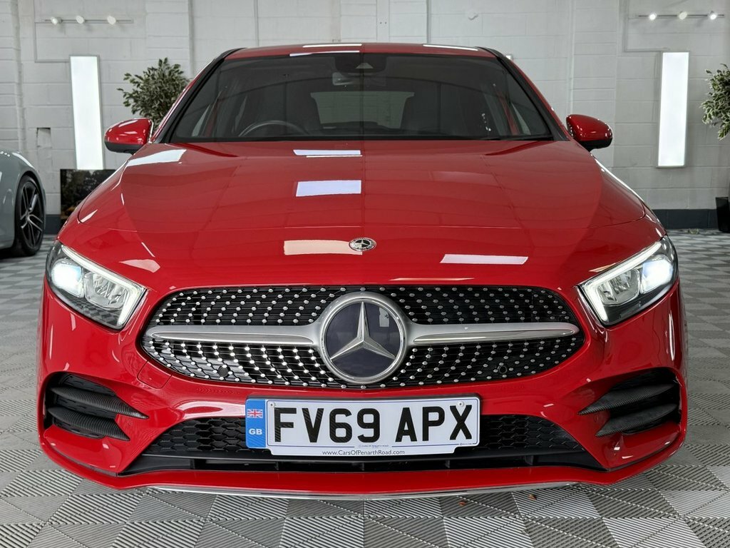 Mercedes-Benz A Class 2019 2.0 A200d Amg Line Premium Hatchback Di Red #4