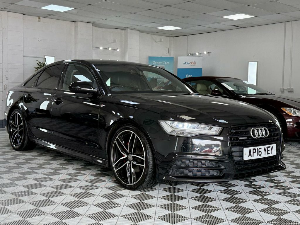 Audi A6 Saloon 2016 2.0 Tdi Black Edition Saloon S Tro Black #2