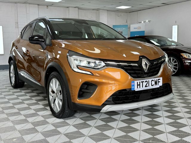 Renault Captur 2021 1.3 Tce Iconic Suv Euro 6 Orange