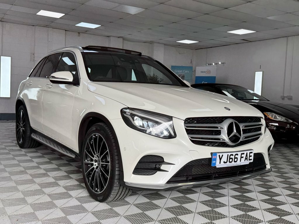 Mercedes-Benz GLC Class 2016 2.1 Glc220d Amg Line Premium Suv White #4