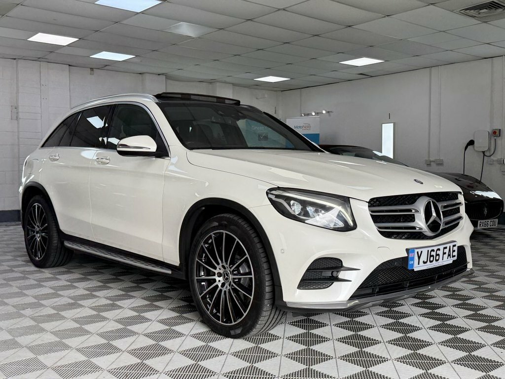 Mercedes-Benz GLC Class 2016 2.1 Glc220d Amg Line Premium Suv White #2
