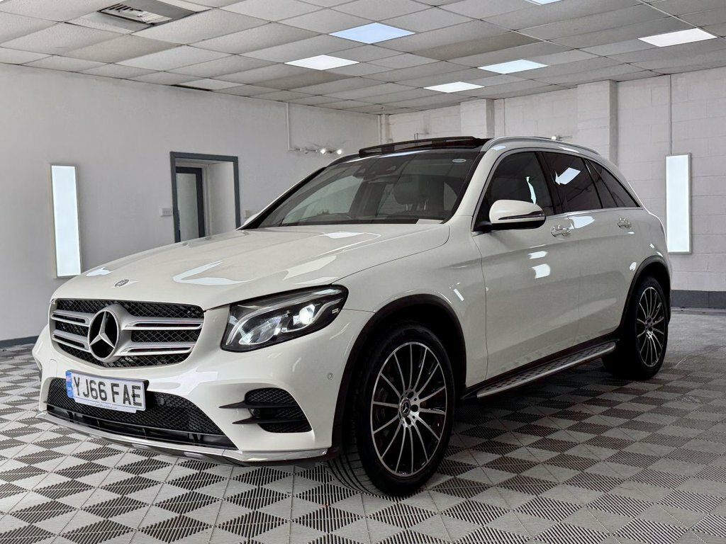 Mercedes-Benz GLC Class 2016 2.1 Glc220d Amg Line Premium Suv White #6