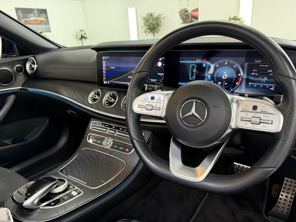 Mercedes-Benz E Class 2020 2.0 E220d Amg Line Premium Cabriolet Di Blue #3