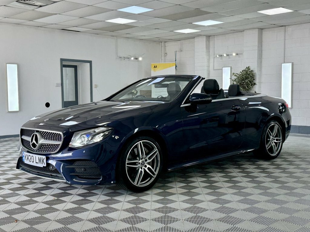 Mercedes-Benz E Class 2020 2.0 E220d Amg Line Premium Cabriolet Di Blue #6