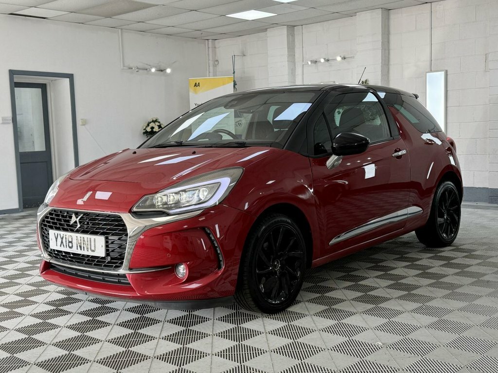 DS DS 3 2018 1.6 Bluehdi Prestige Hatchback Man Red #5