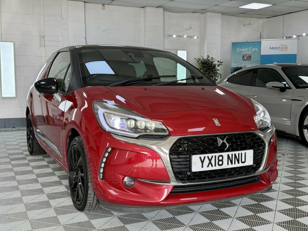 DS DS 3 2018 1.6 Bluehdi Prestige Hatchback Man Red #3