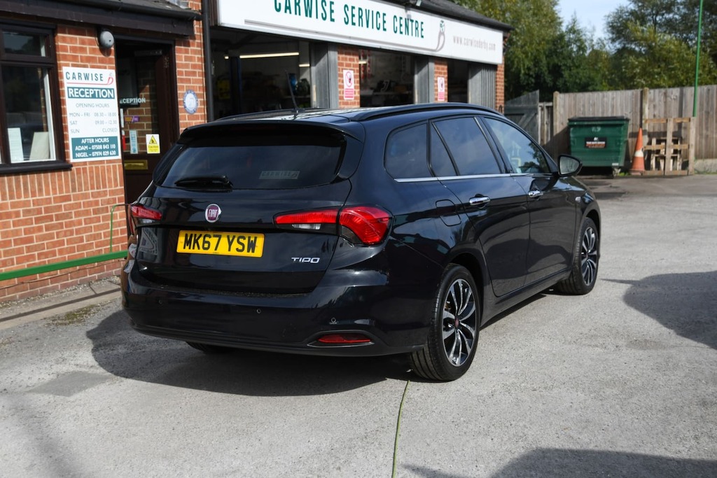 Fiat Tipo 1.4 T-jet 120 Lounge MK67YSW Black #6