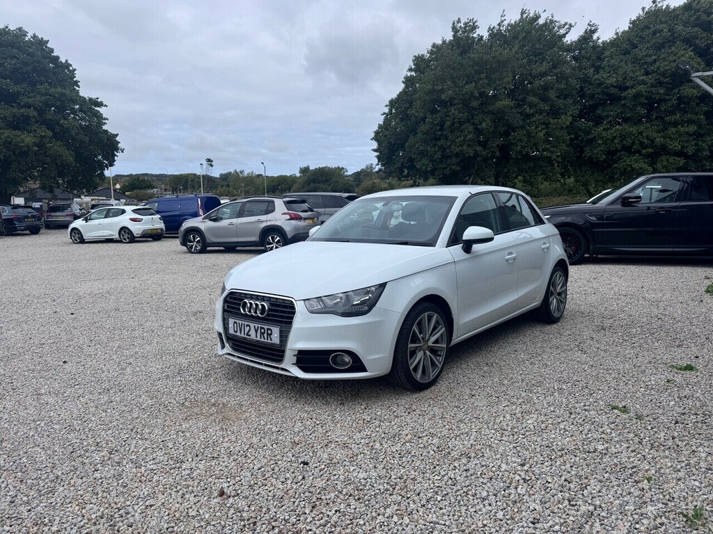 Audi A1 Tfsi Sport White #3