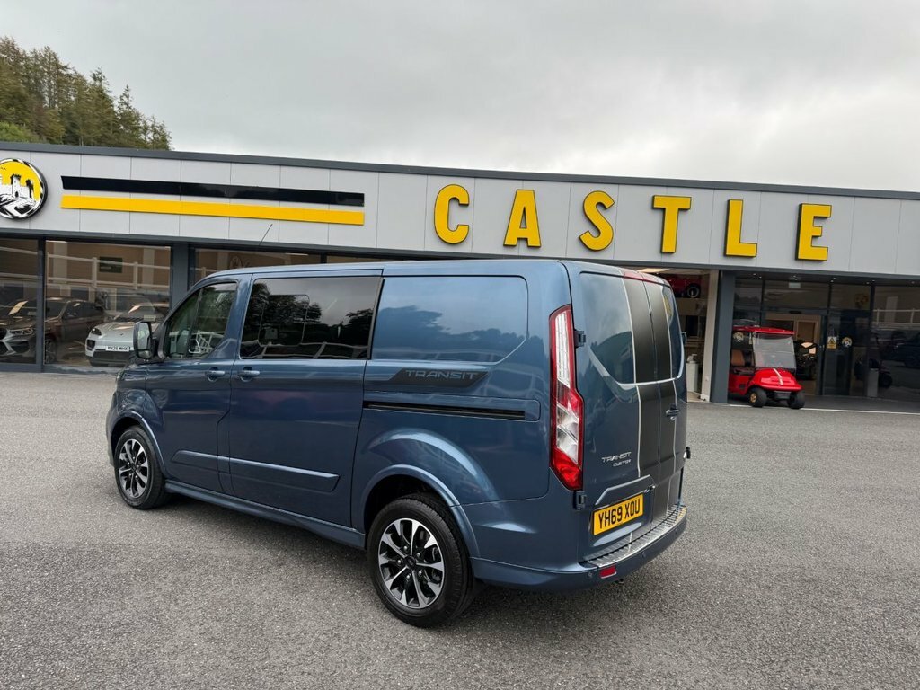 Ford Transit Custom 350 Ecoblue L4dropside Twin Rwd Euro 6 130Ps U10 Silver #4