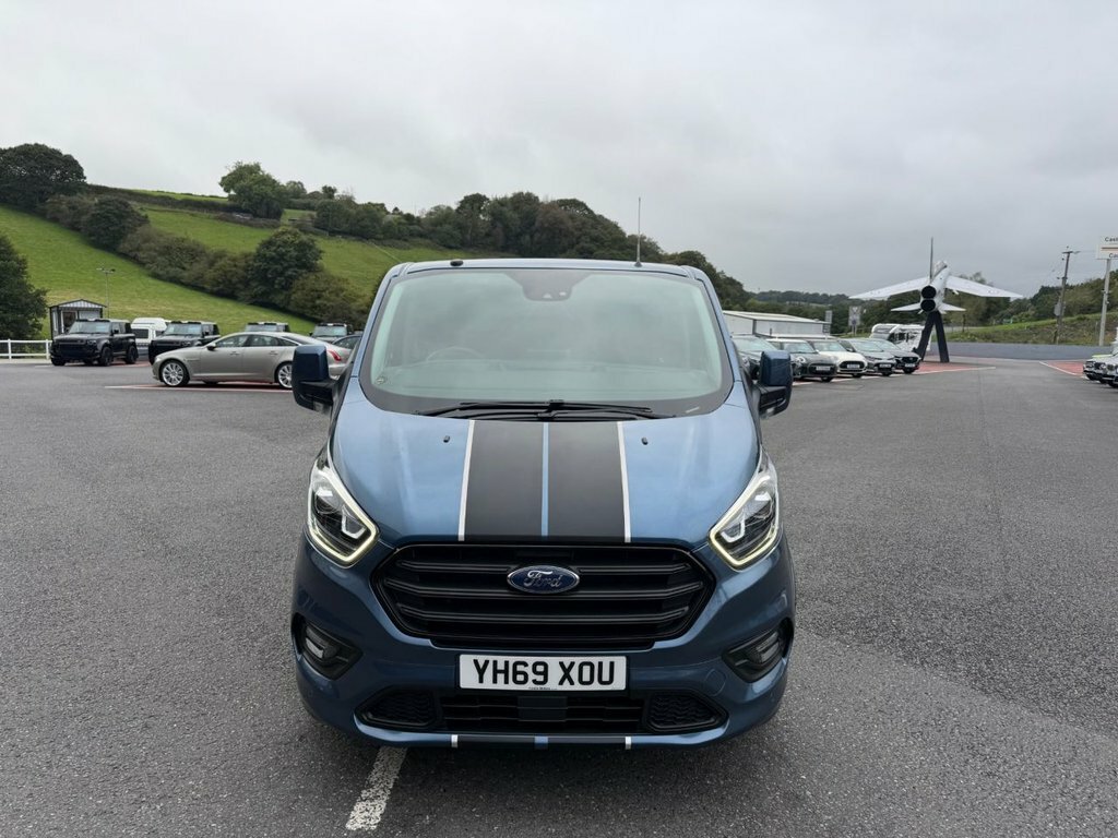 Ford Transit Custom 350 Ecoblue L4dropside Twin Rwd Euro 6 130Ps U10 Silver #2