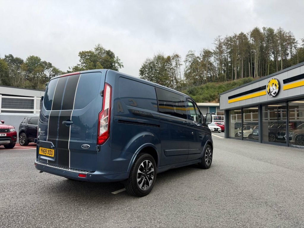 Ford Transit Custom 350 Ecoblue L4dropside Twin Rwd Euro 6 130Ps U10 Silver #5