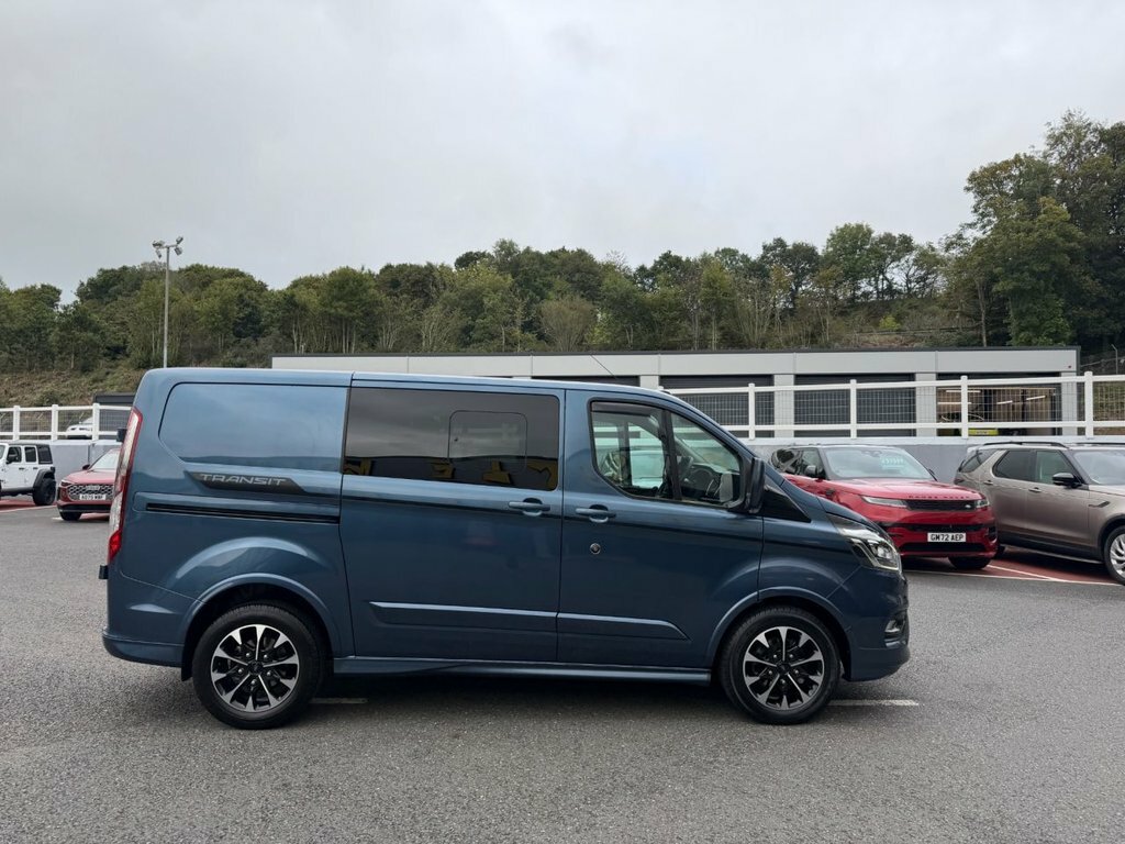 Ford Transit Custom 350 Ecoblue L4dropside Twin Rwd Euro 6 130Ps U10 Silver #6