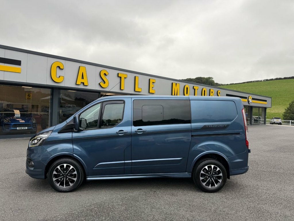 Ford Transit Custom 350 Ecoblue L4dropside Twin Rwd Euro 6 130Ps U10 Silver #3
