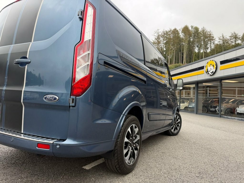 Ford Transit Custom 350 Ecoblue L4dropside Twin Rwd Euro 6 130Ps U10 Silver #27