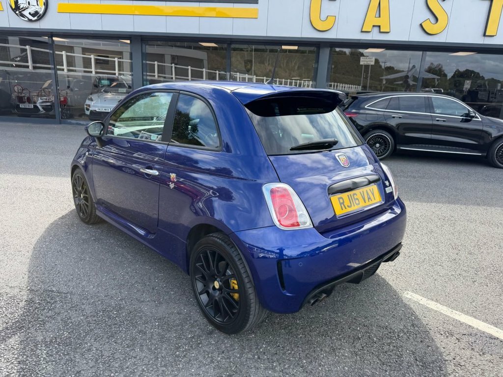 Abarth 595 1.4L Yamaha Factory Racing Blue #4