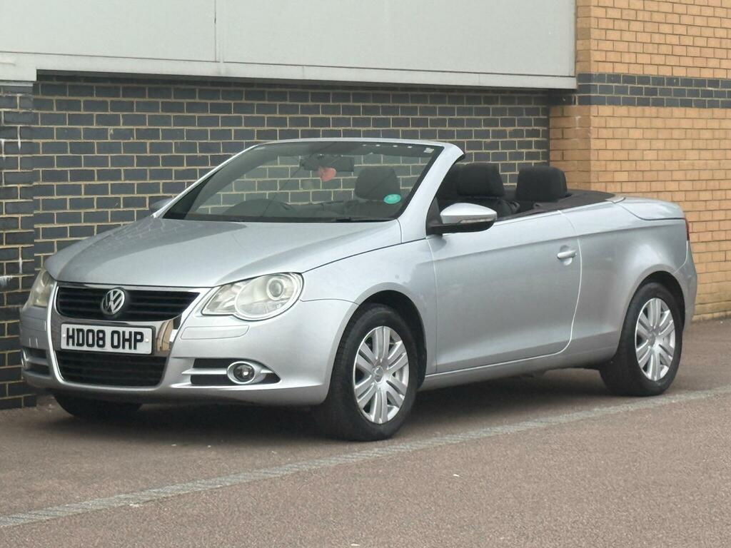 Volkswagen EOS 2.0 Tdi Cr Cabriolet Euro 4 Silver #12